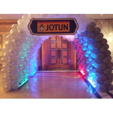 Entrance Balloon Arch Tunnel